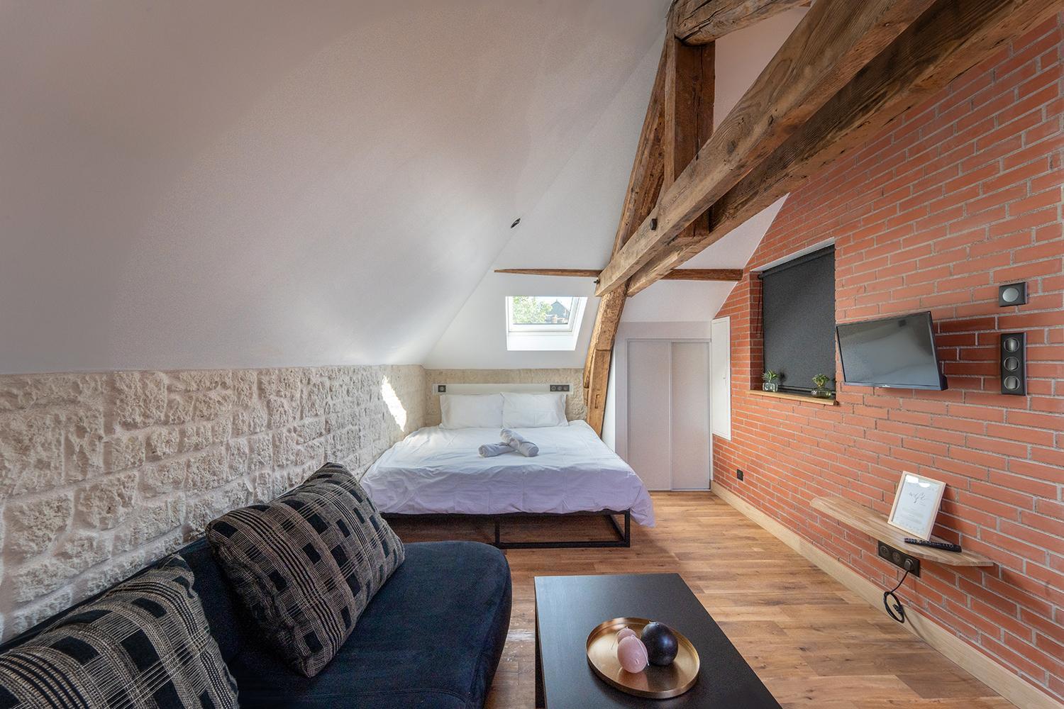 Appartement Evasion Chic, Et Sauna Sous Les Toits Nancy