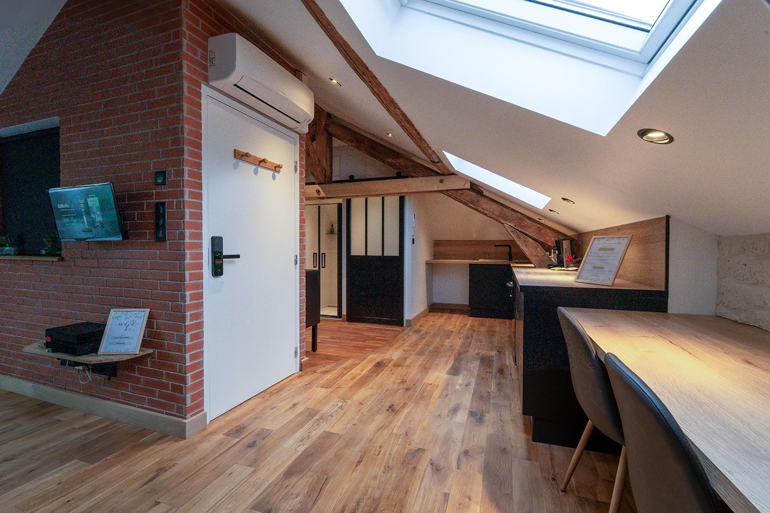 Apartment Evasion Chic, Et Sauna Sous Les Toits Nancy